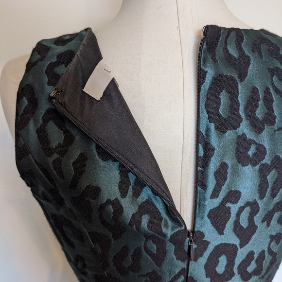 Green Cheetah Dress - Picture 5 of 7